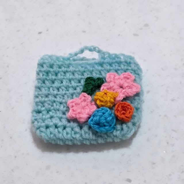Floral AirPods Pouch, handmade by Mona